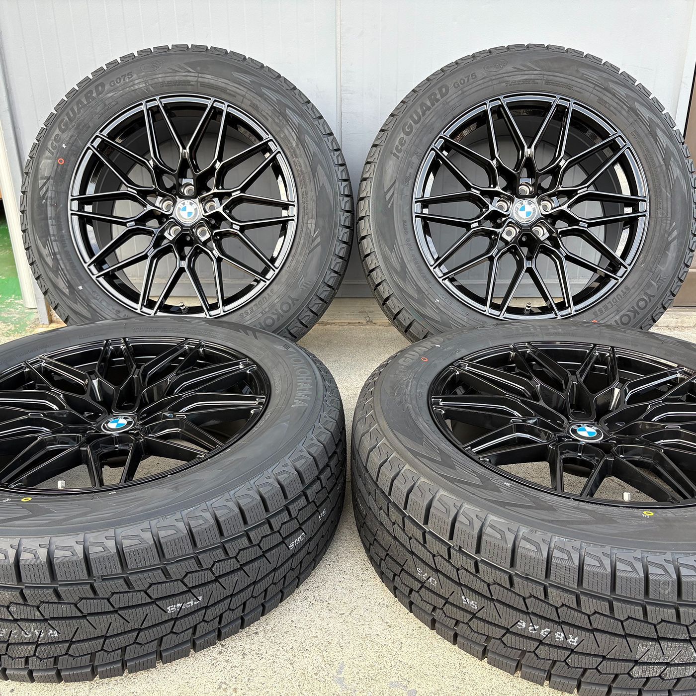  国産スタッドレス BMW X 3 G 01 XD 4 M 20インチ タイヤホイール ヨコハマ アイスガード SUV 075 255 45 R 20 4本セット 20インチ タイヤ ホイールセット