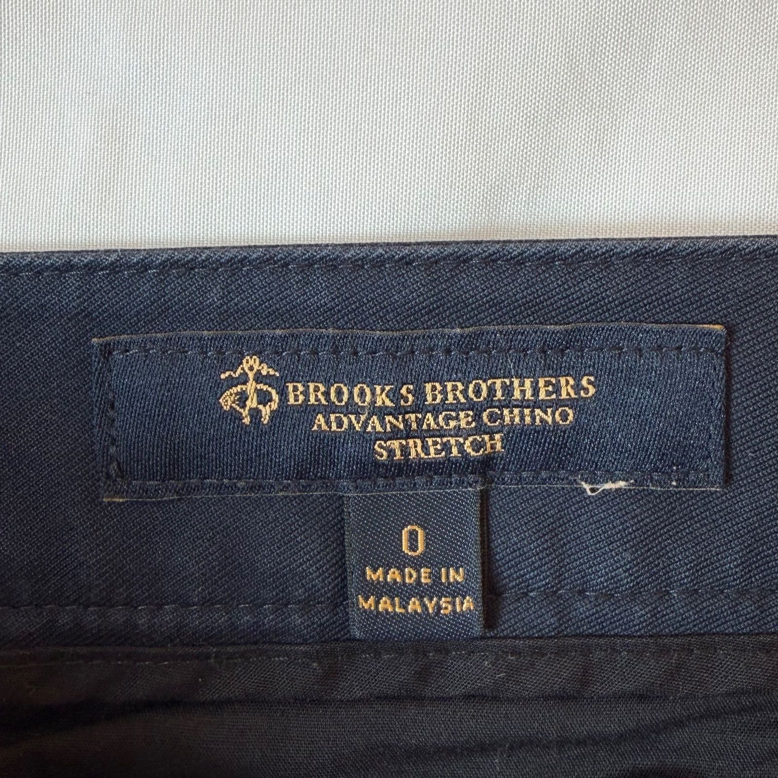 BROOKS BROTHERS ブルックスブラザーズ チノパンツ 0 紺 ネイビー