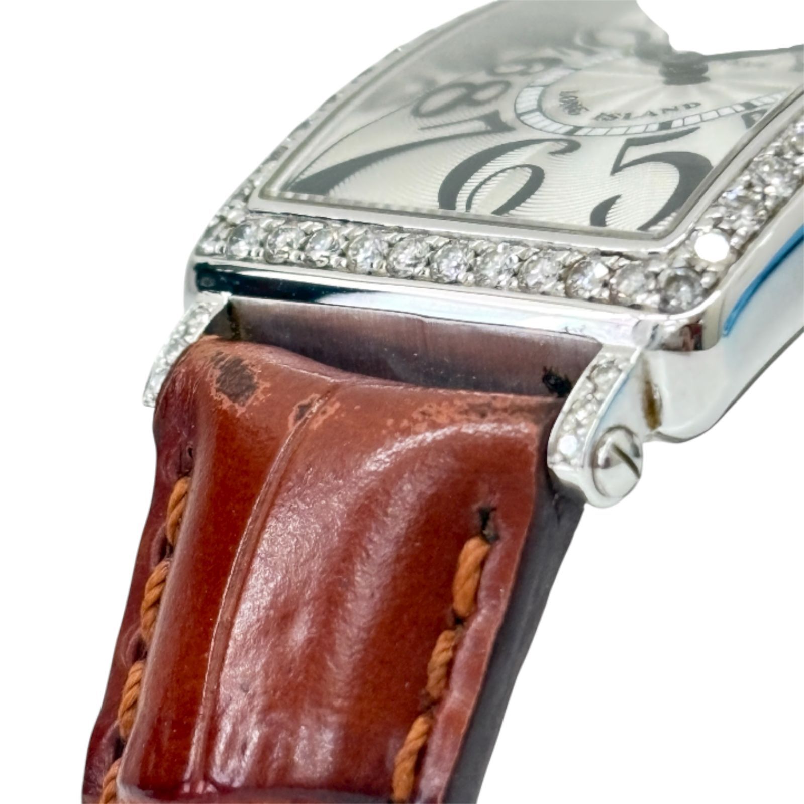 フランクミュラー FRANCK MULLER】稼働品 ロングアイランド ダイヤ 