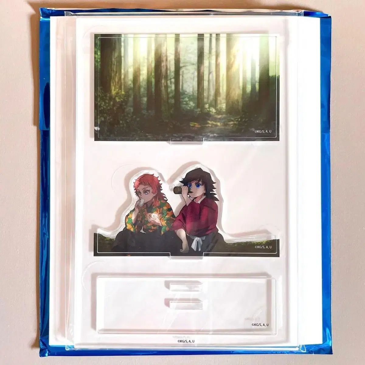 鬼滅の刃 鬼滅の刃 柱 カフェ 錆兎 義勇 アクリル スタンド ジオラマ グッズ