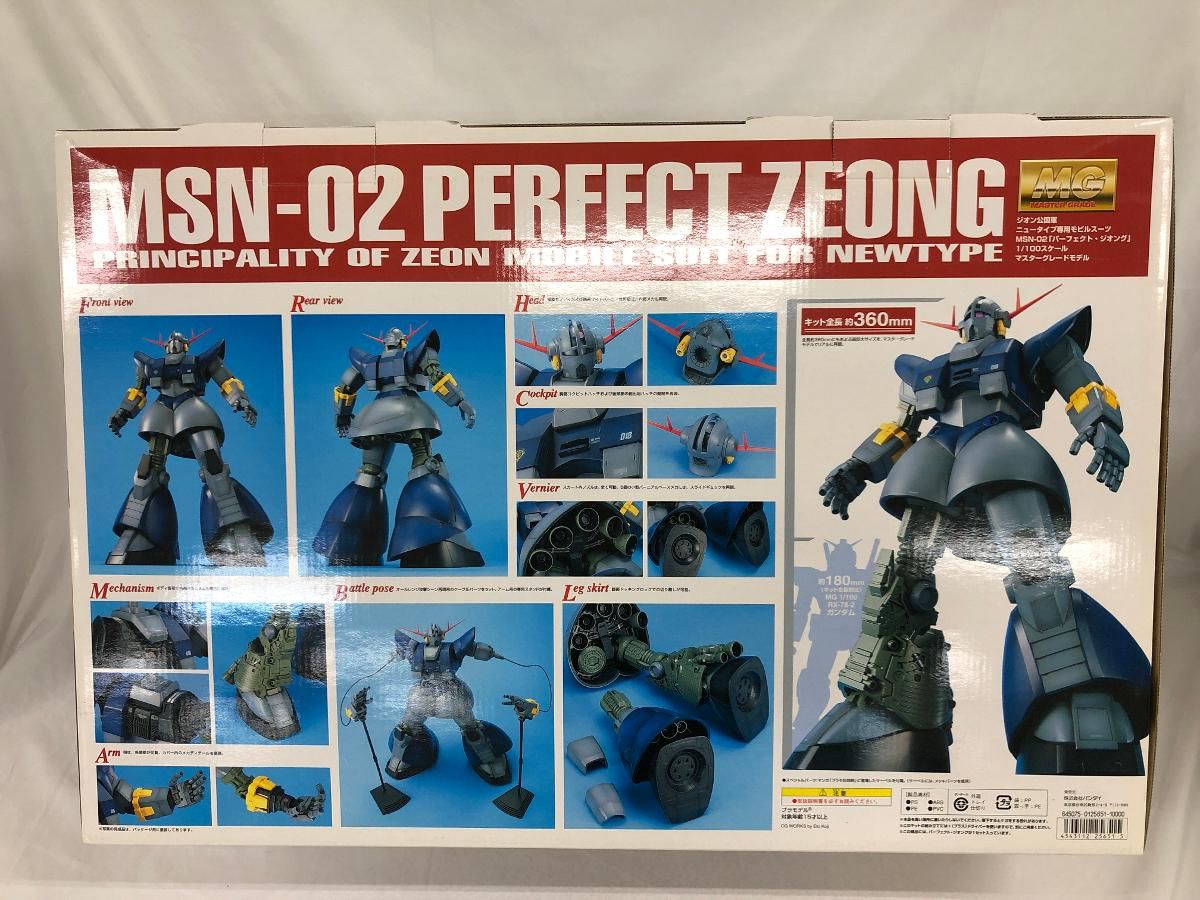 MG 1 100 MSN 02 パーフェクトジオング 機動戦士ガンダム
