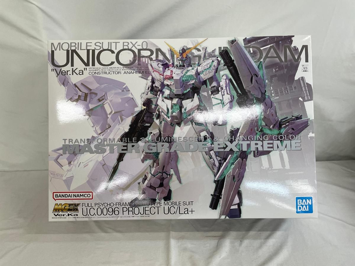 即納！MGEX ユニコーンガンダム ver.ka 未開封品 ♪【未開封】ユニコーンガンダム プラモデル 1/100 RX-0 MGEX 機動戦士