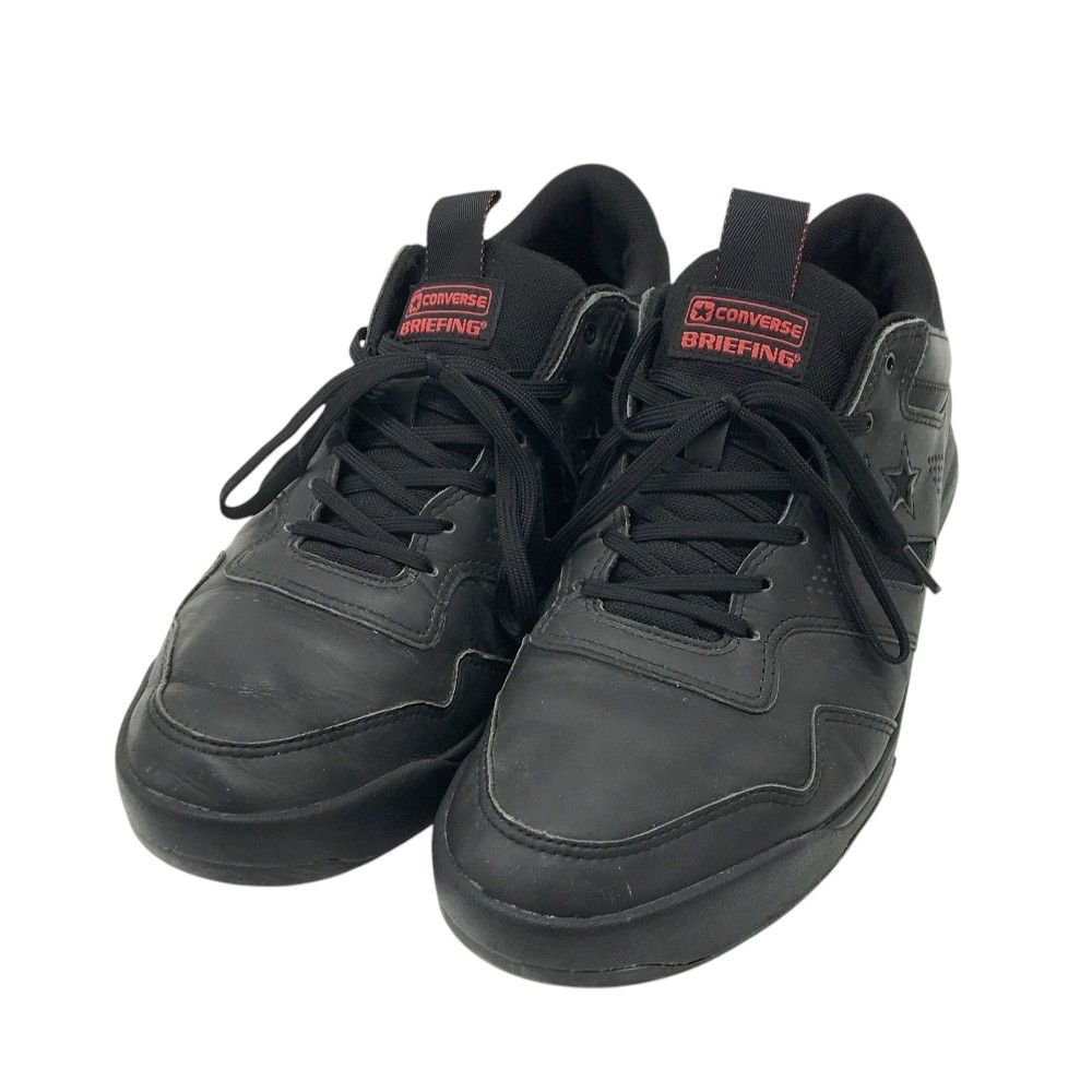 BRIEFING GOLF ブリーフィング ×CONVERSE 33500310 スパイクレス ゴルフシューズ ブラック系 26.5 240101554454 ゴルフウェア メンズ ストスト