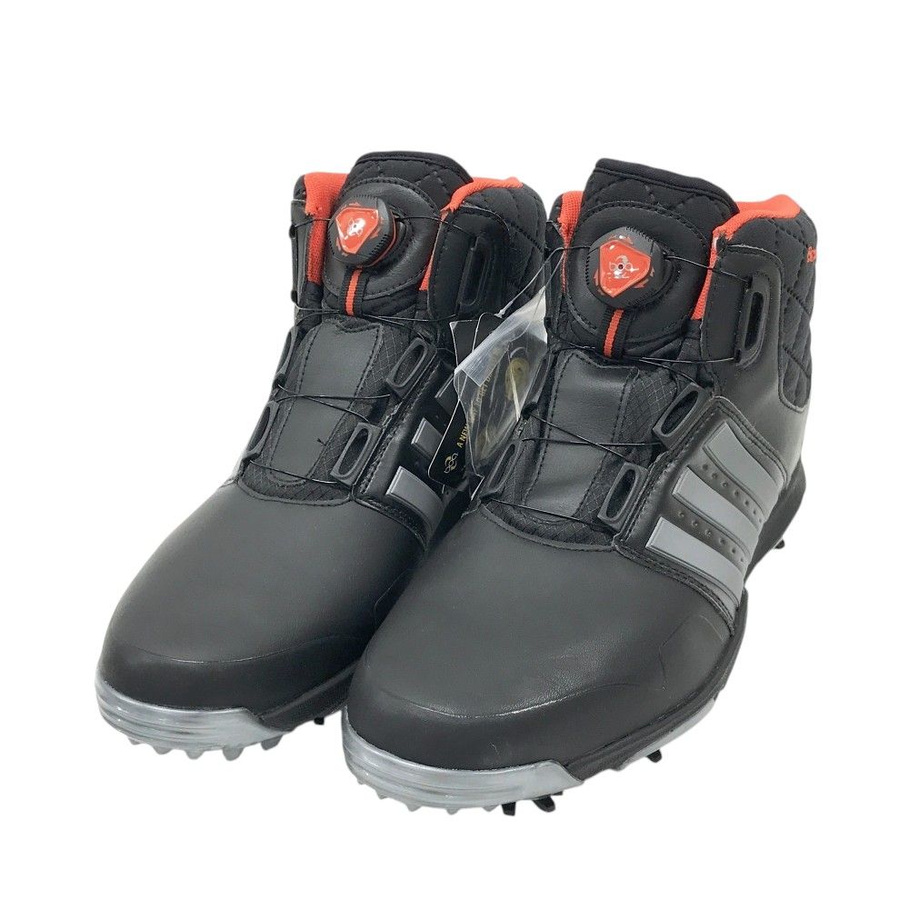 ADIDAS GOLF アディダスゴルフ Q44609 climaheat BOA ハイカットゴルフシューズ ブラック系 27.5cm 240101555504 ゴルフウェア メンズ ストスト