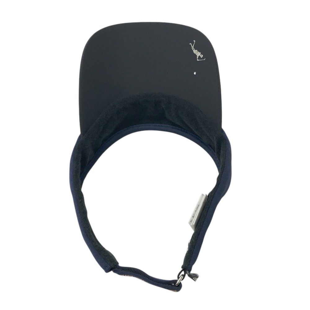 MARK&LONA マークアンドロナ 異素材切替 ロゴ入りサンバイザー