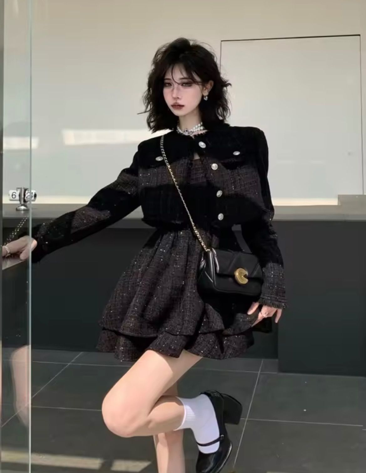 ツーピース ジャケット ワンピース セットアップ