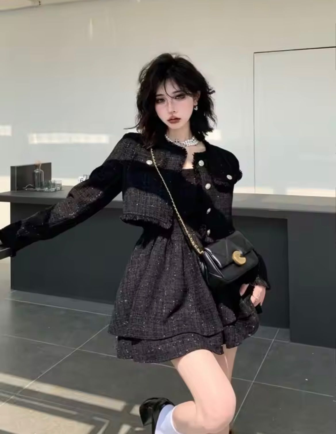 ツーピース ジャケット ワンピース セットアップ