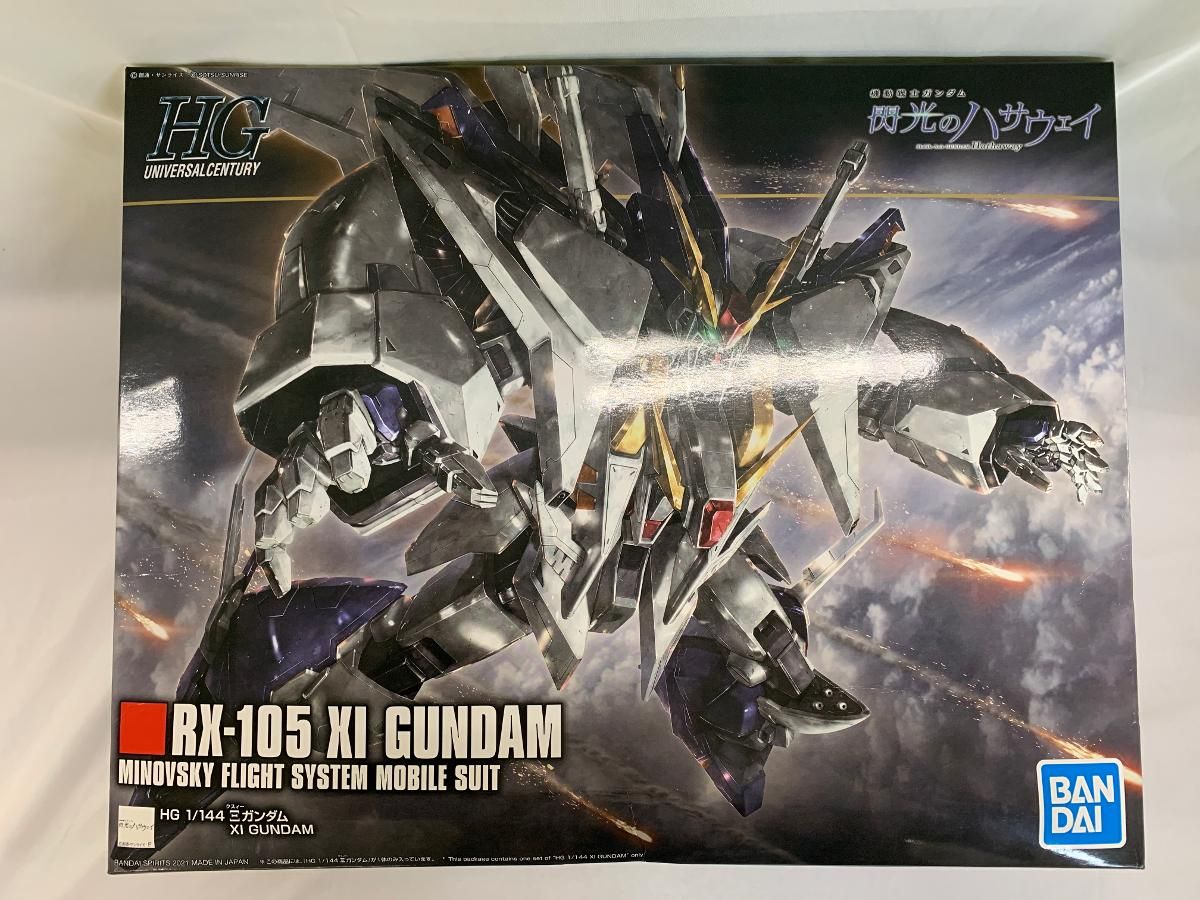 未開封】HGUC 1/144 RX-105 Ξガンダム 機動戦士ガンダム 販売 閃光の