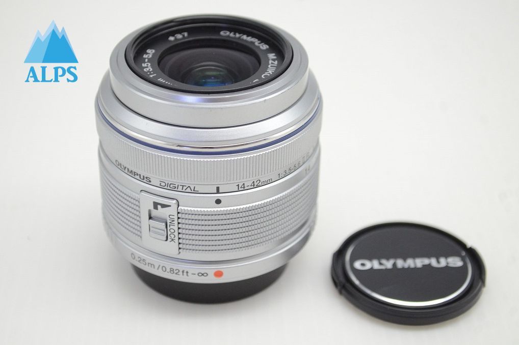 美品 OLYMPUS オリンパス M.ZUIKO DIGITAL 14-42mm F3.5-5.6 II R