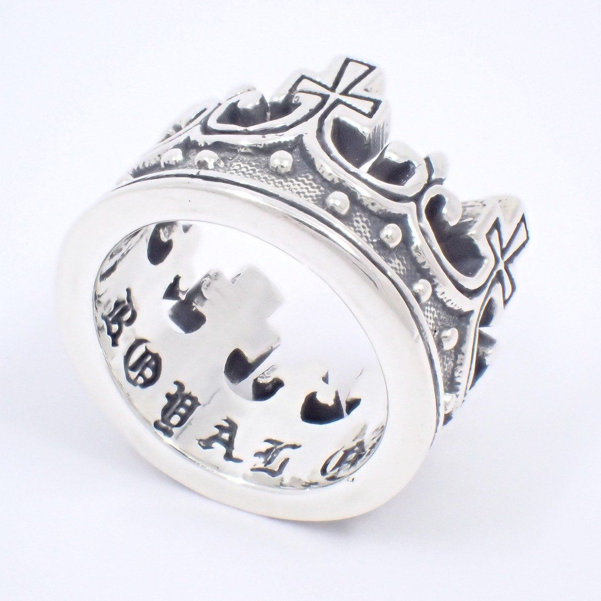 ROYALORDER ロイヤルオーダー ラージ クラウン リング 指輪 シルバー