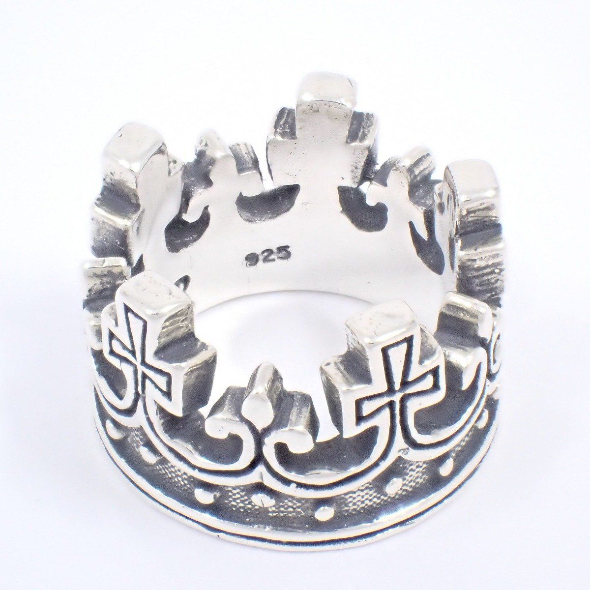 ROYALORDER ロイヤルオーダー ラージ クラウン リング 指輪 シルバー