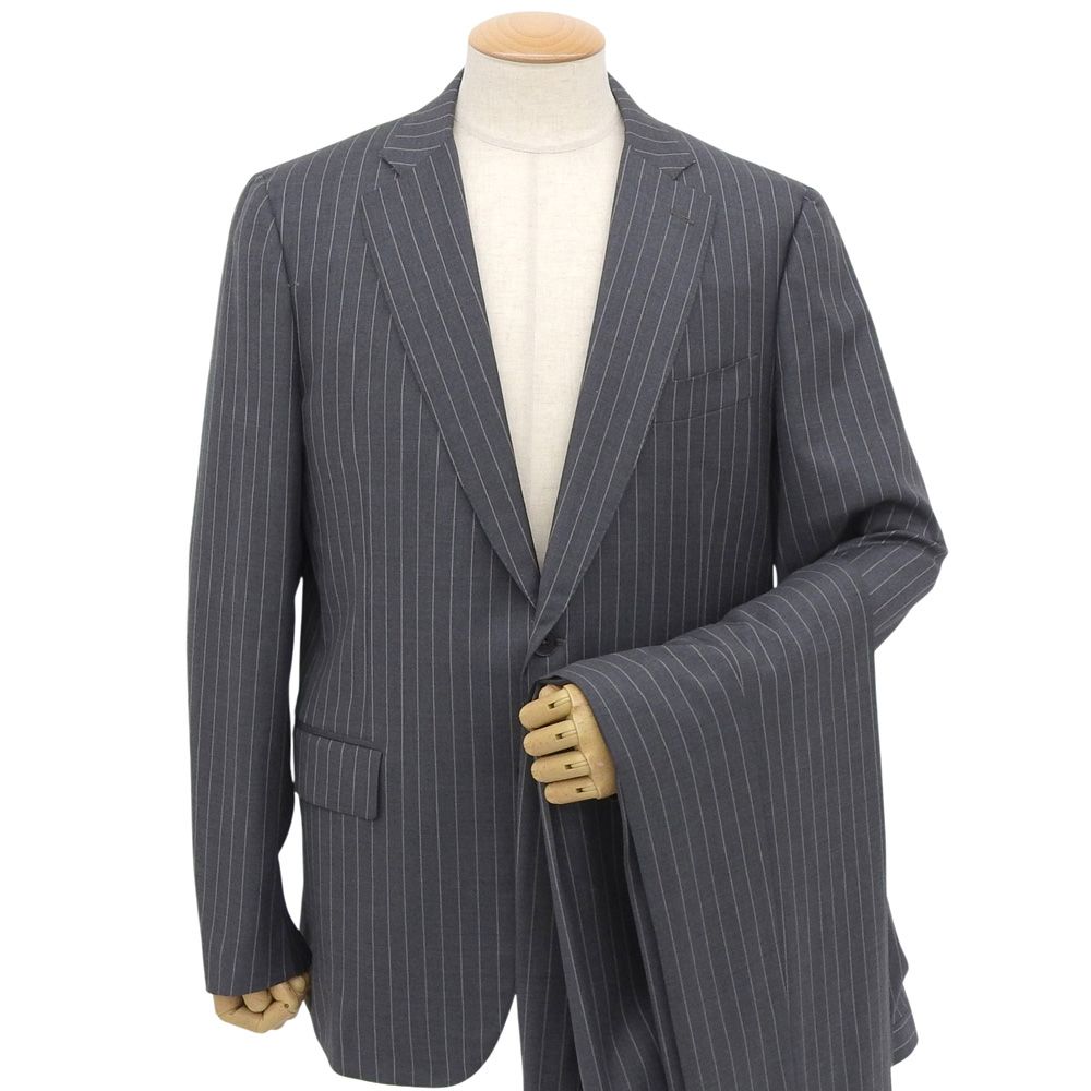 超 イザイア ISAIA 現行タグ ウール 2つボタン ジャケット スーツ 54 メンズ