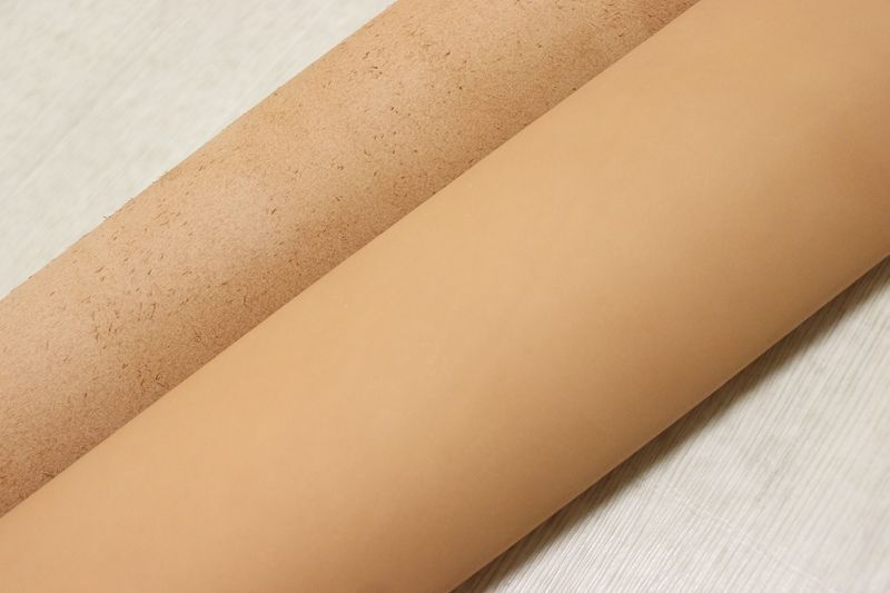 TAN 165ds ヌメ革 牛革 バングラデシュ レザー 素上げ はぎれ 一枚革 レザークラフト 革 皮 本革 diy 生地 材料