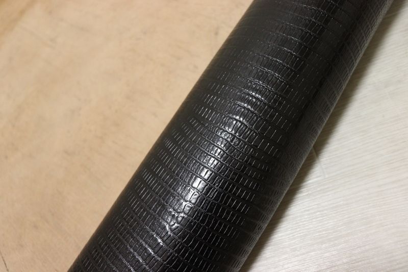  ブラック 137 ds ヌメ革 ショルダーレザー 牛革 イタリア レザー リザード型押し はぎれ 一枚革 レザークラフト 革 皮 本革 diy 生地 材料 生地/糸 手芸素材 材料