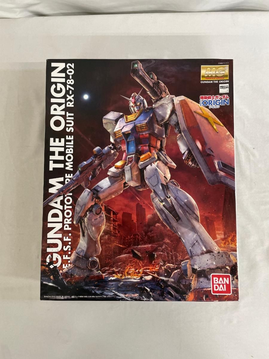 ガンプラ MG 機動戦士ガンダム THE ORIGIN RX-78-02 ガンダム 1 100スケール 色分け済みプラモデル
