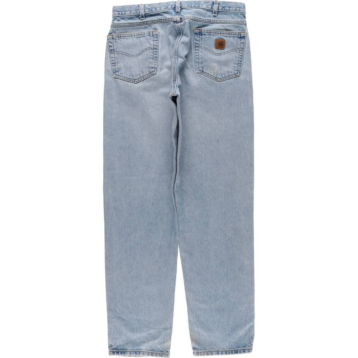 古着 00年代 カーハート Carhartt RELAXED FIT テーパードデニムパンツ メンズw 35相当 eaa 595445