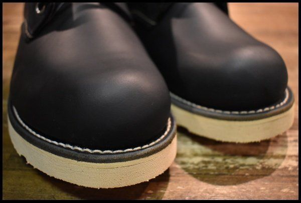 プレーントゥ ブーツ