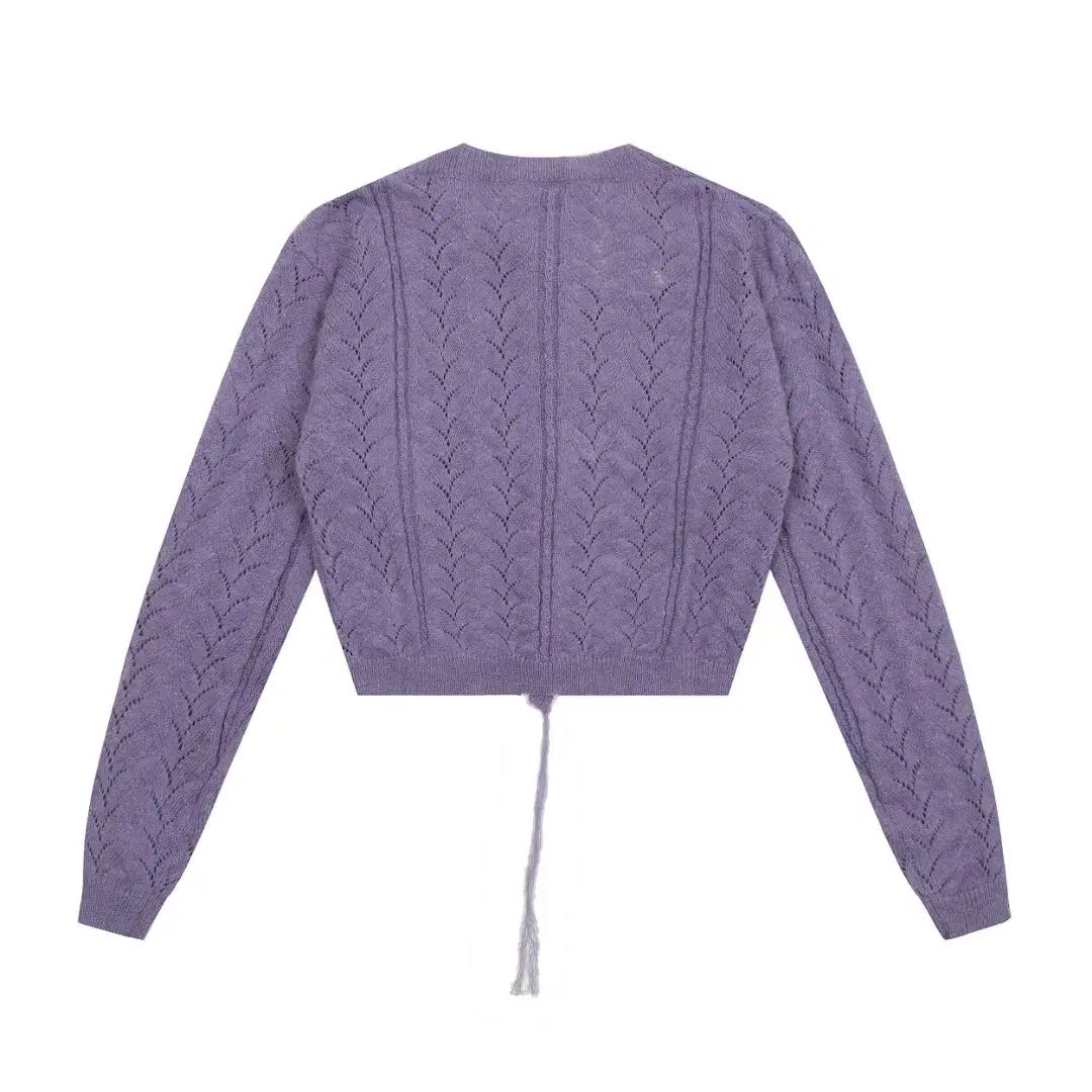 Vivienne Westwood ヴィヴィアン ウエストウッド カーディガン PURPLE パープル レディース