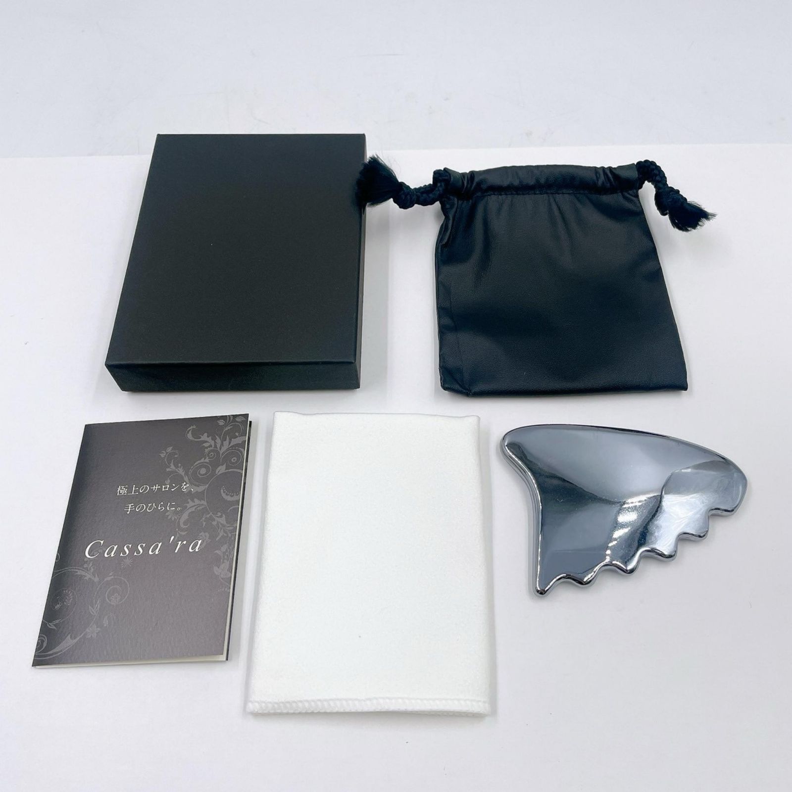 Cassa ra カッサーラ マッサージ器具 テラヘルツ美容器具 ユニセックス シルバー 新古品