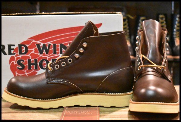 8.5D DEAD 犬タグ 98年 レッドウィング 8160 アイリッシュセッター ガラスレザー コレクテッドグレイン ブーツ redwing HOPESMORE FG367
