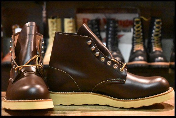 8.5D DEAD 犬タグ 98年 レッドウィング 8160 アイリッシュセッター ガラスレザー コレクテッドグレイン ブーツ redwing HOPESMORE FG367