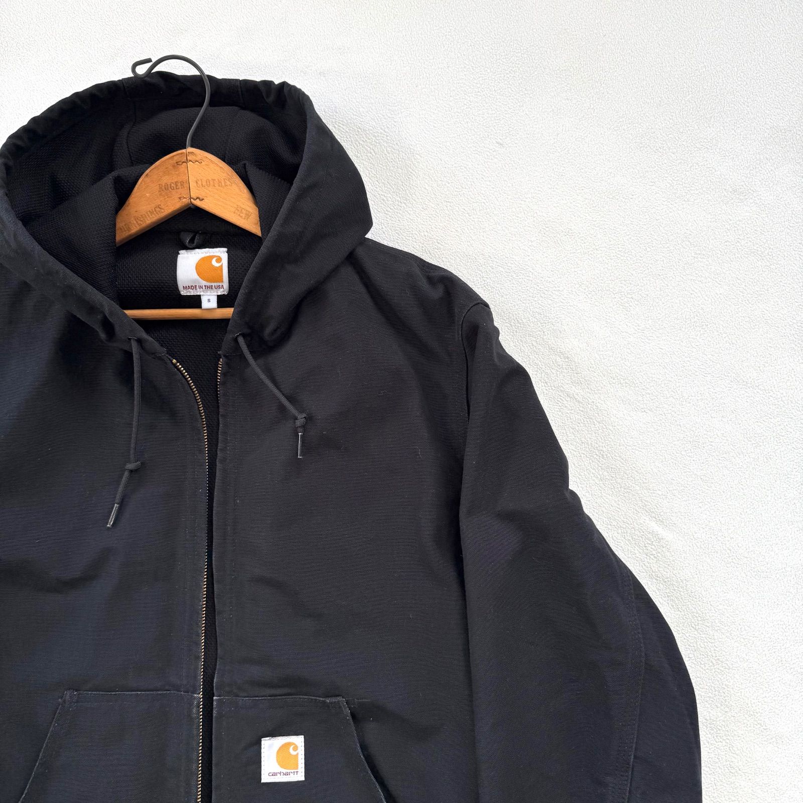 良品・S ・雰囲気良し✨カーハート USA製 アクティブジャケット