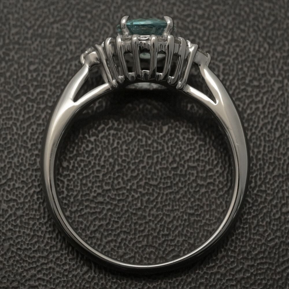 P･パライバトルマリン･ダイヤモンドリング･指輪 900-4.9