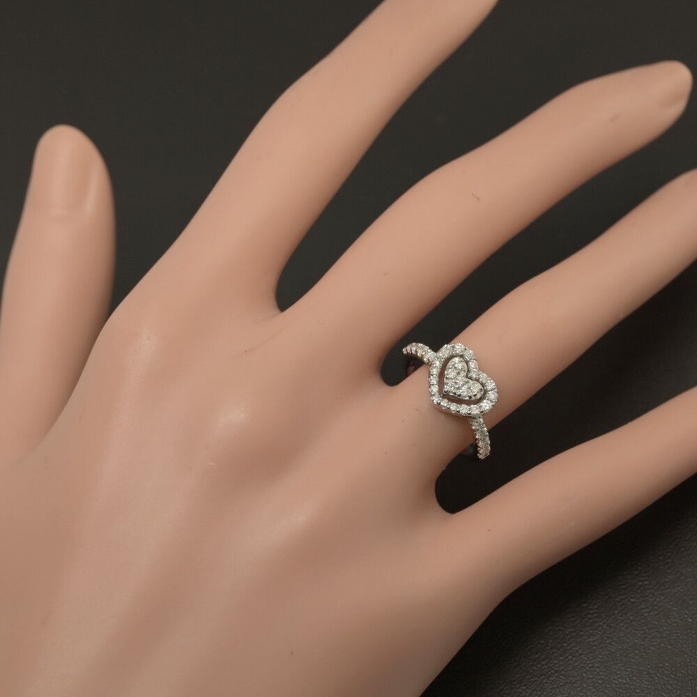 0.45ct/Ponte Vecchio ポンテヴェキオ ハートモチーフ・ハーフ