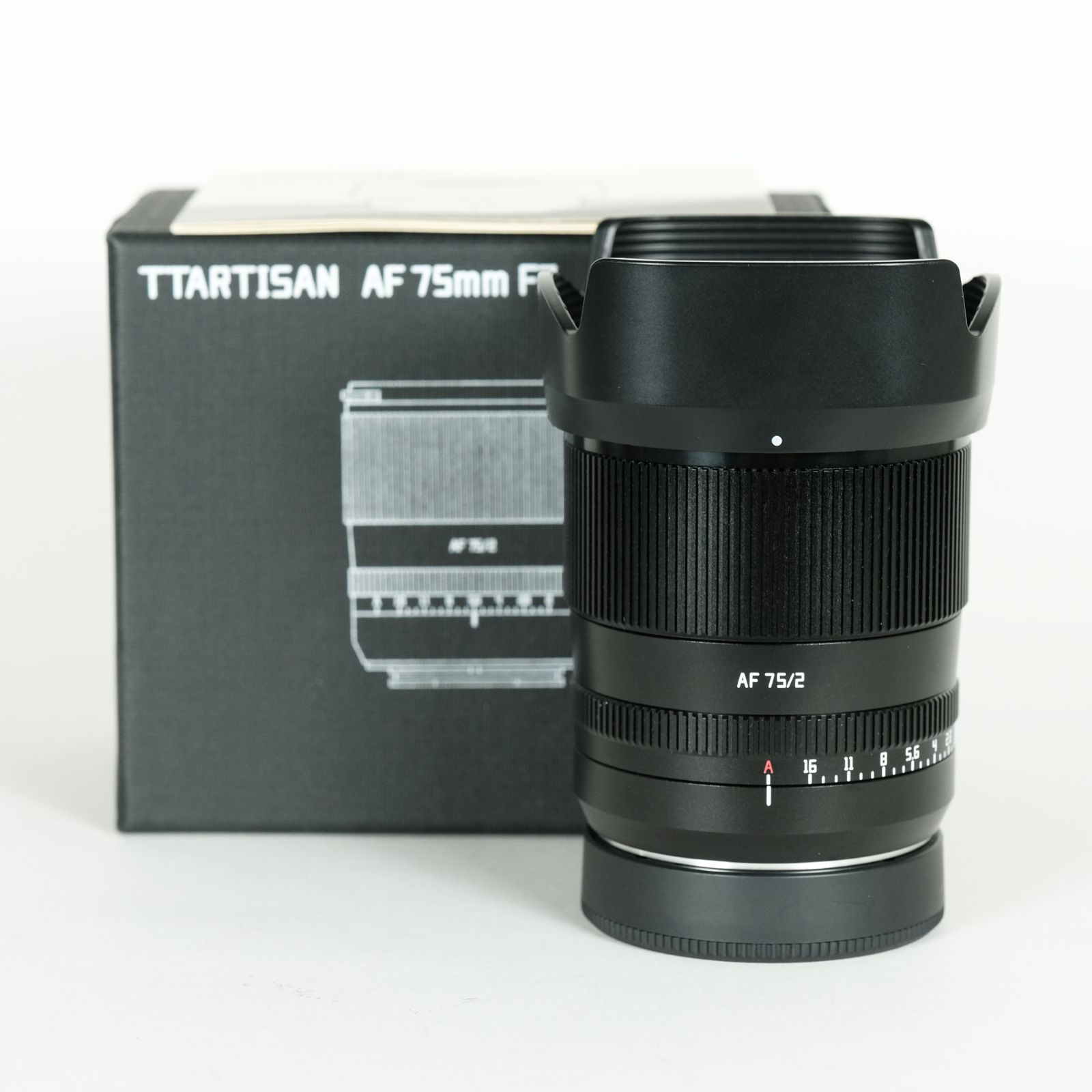 銘匠光学 TTArtisan AF 75mm f 2 ソニーE用 ブラック SONY Eマウント