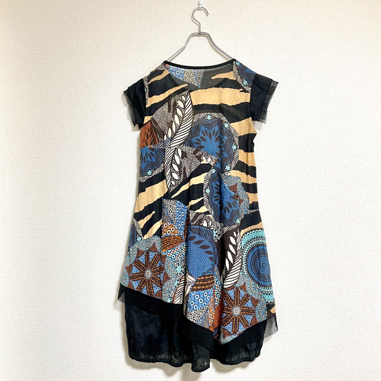 EIKO KONDO エイココンドウ コクーンシルエット チュニックワンピース