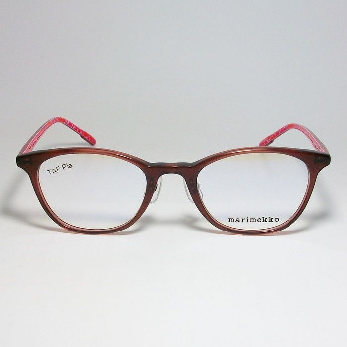 marimekko マリメッコ レディース 女性用 眼鏡 メガネ フレーム サングラス 32-0082-2 サイズ48 ブラウン