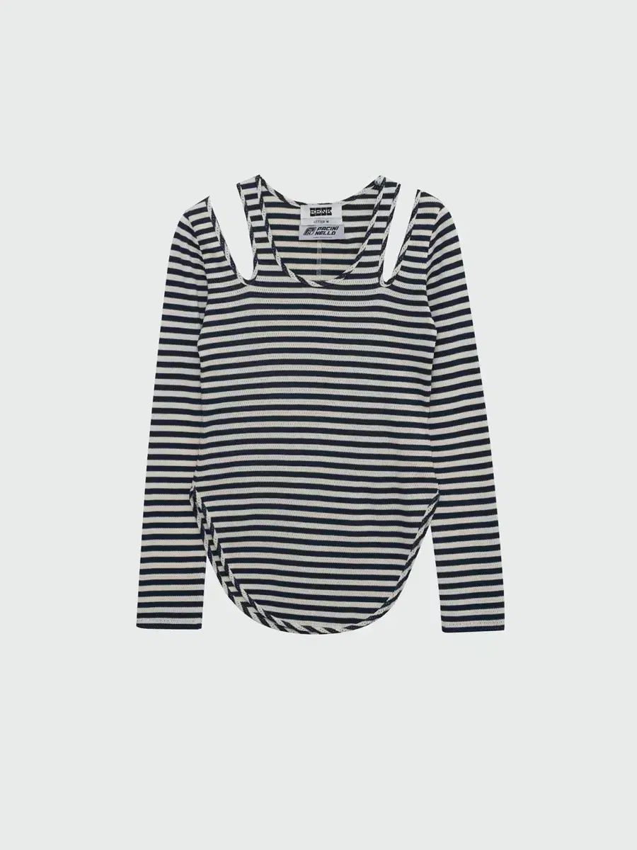 長袖カットアウトジャージーT