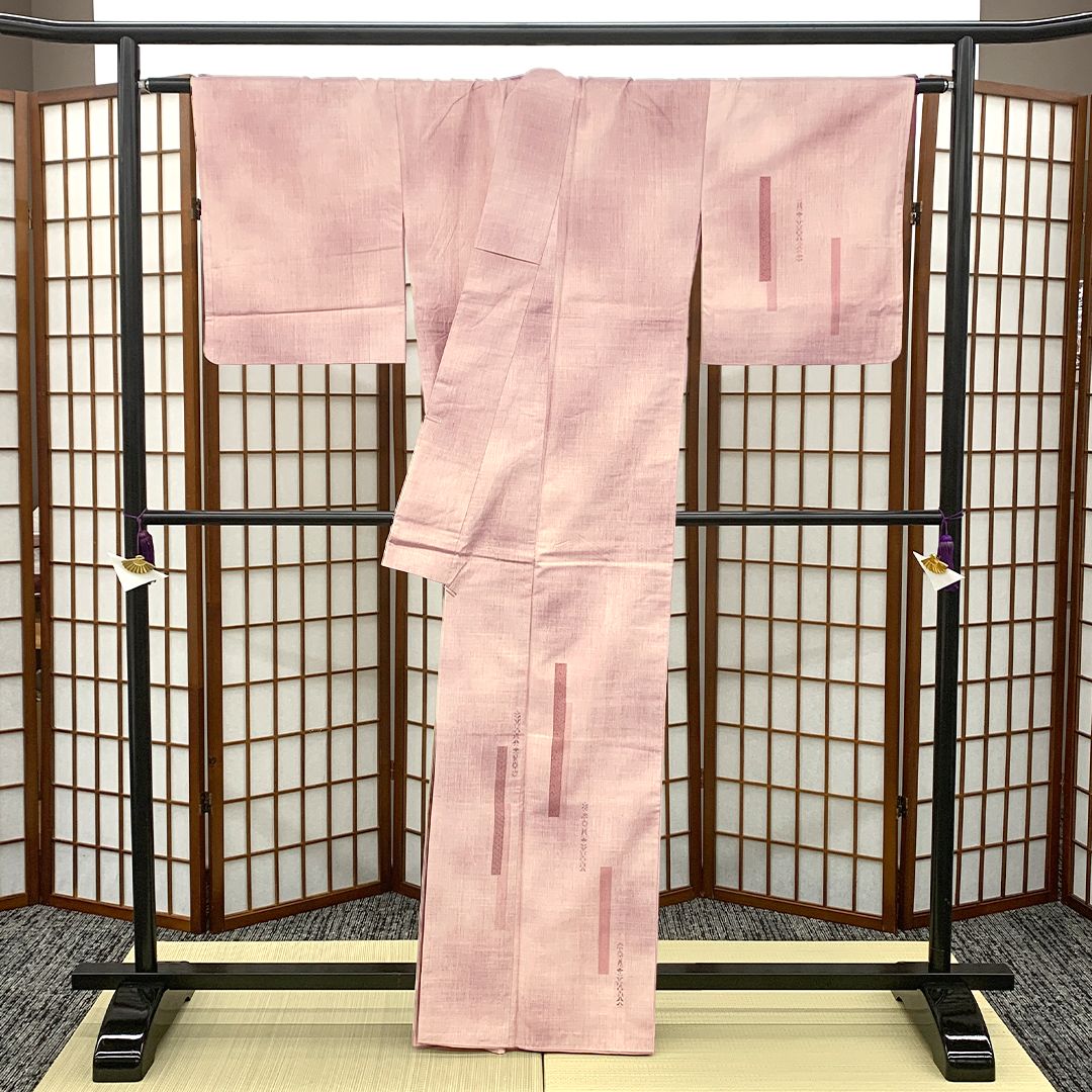 適応身長 約164 cm リサイクル着物 紬 訪問着 2501027 43