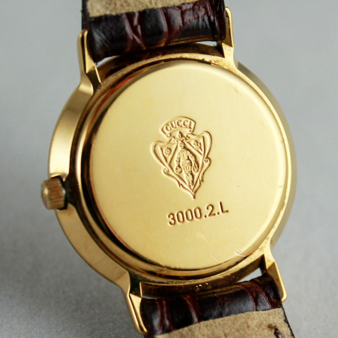 ≪フォロワー限定クーポン配布中☆≫SA123 美品 GUCCI グッチ 3000.2.L