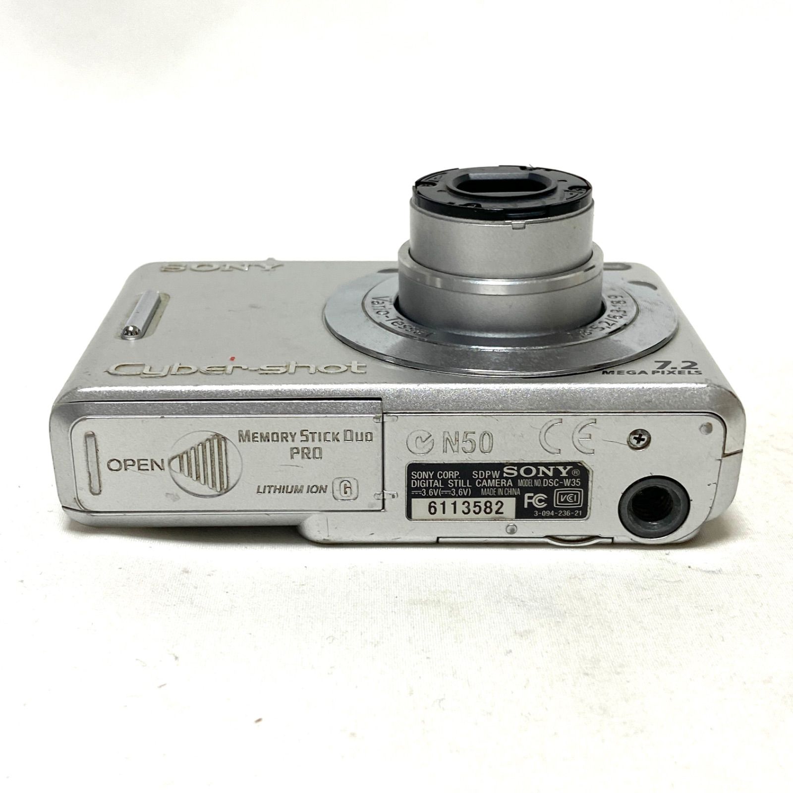 SONY Cyber-shot DSC-W35 ソニー サイバーショット 7.2 MEGA PIXELS 