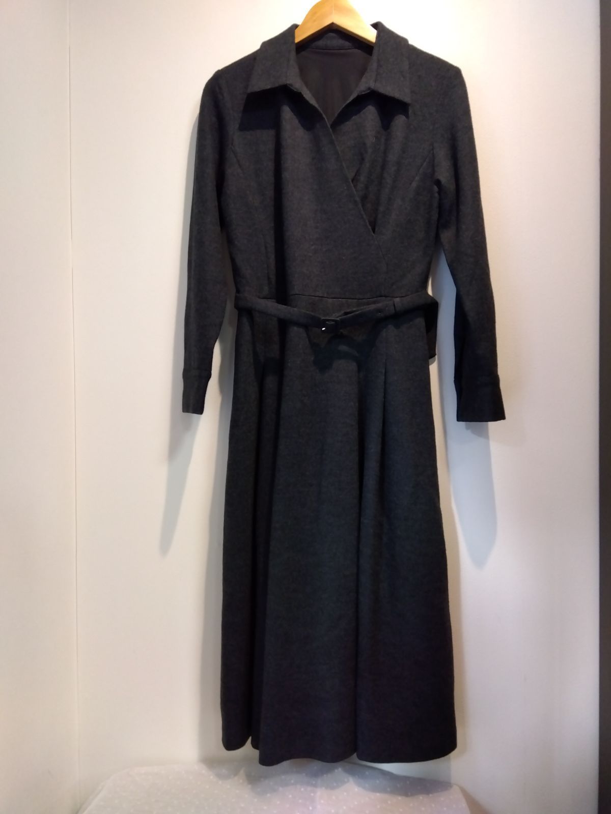 M19 ダーマ ワンピース ウール 厚手 ロング