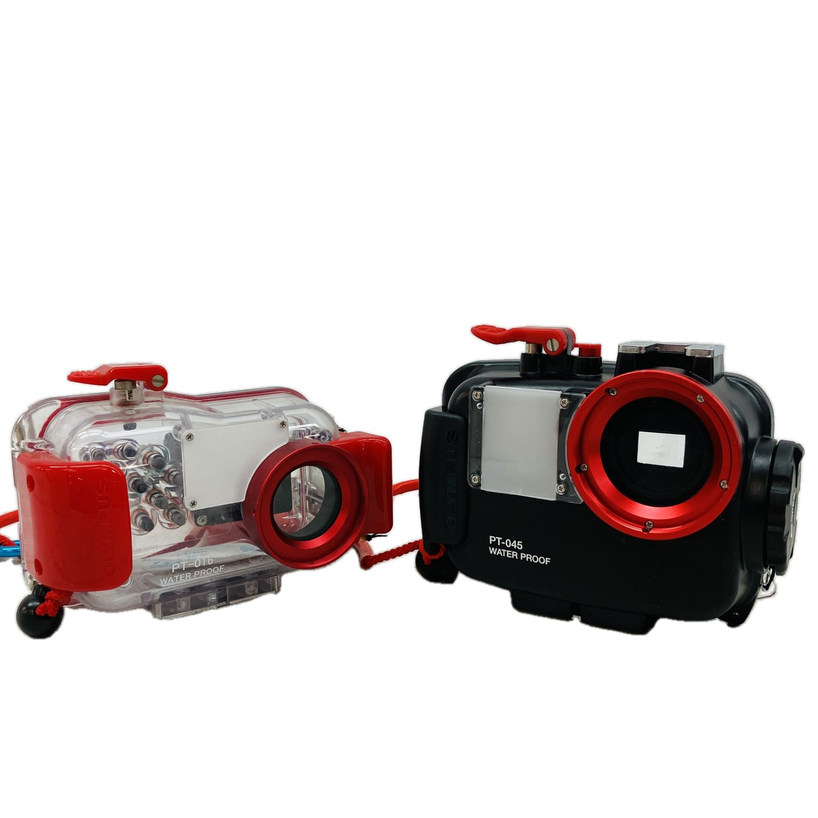 OLYMPUS オリンパス PT-016 PT-045 プロテクター 2点セット カメラ 防水 ジャンク C10538559