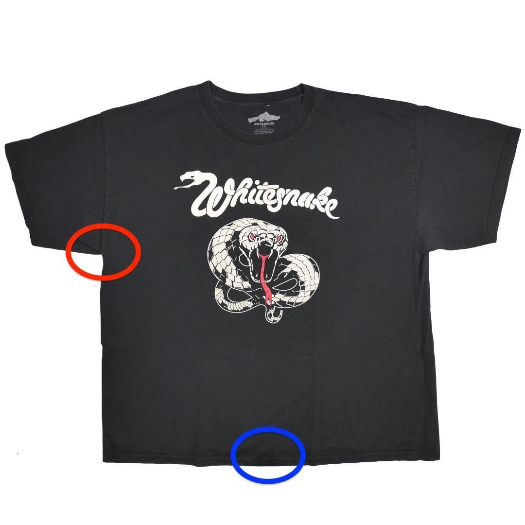 2XL】バンド Whitesnake ホワイトスネイク Tシャツ ホワイトスネーク