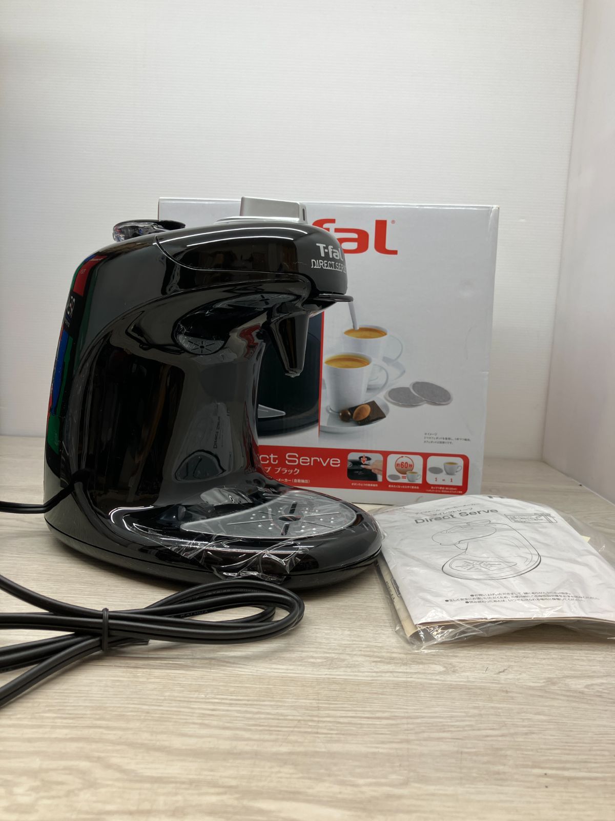 未使用品】T-fal ダイレクトサーブ カプセル式コーヒーメーカー