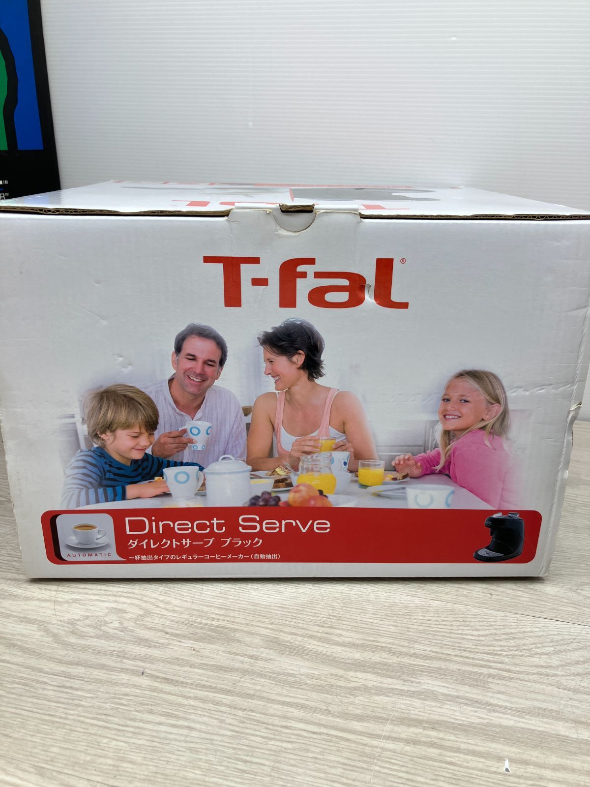 未使用品】T-fal ダイレクトサーブ カプセル式コーヒーメーカー