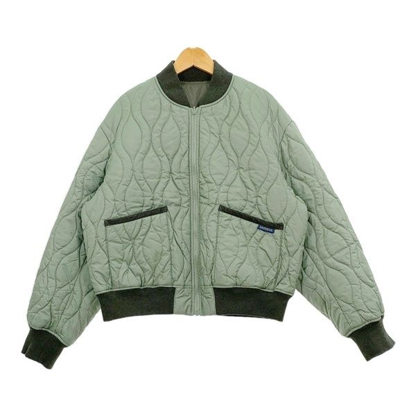 ラベンハム リバーシブル MA-1 キルティング ジャケット ブルゾン 中綿 レディース サイズ38 カーキ アウター DL 17210