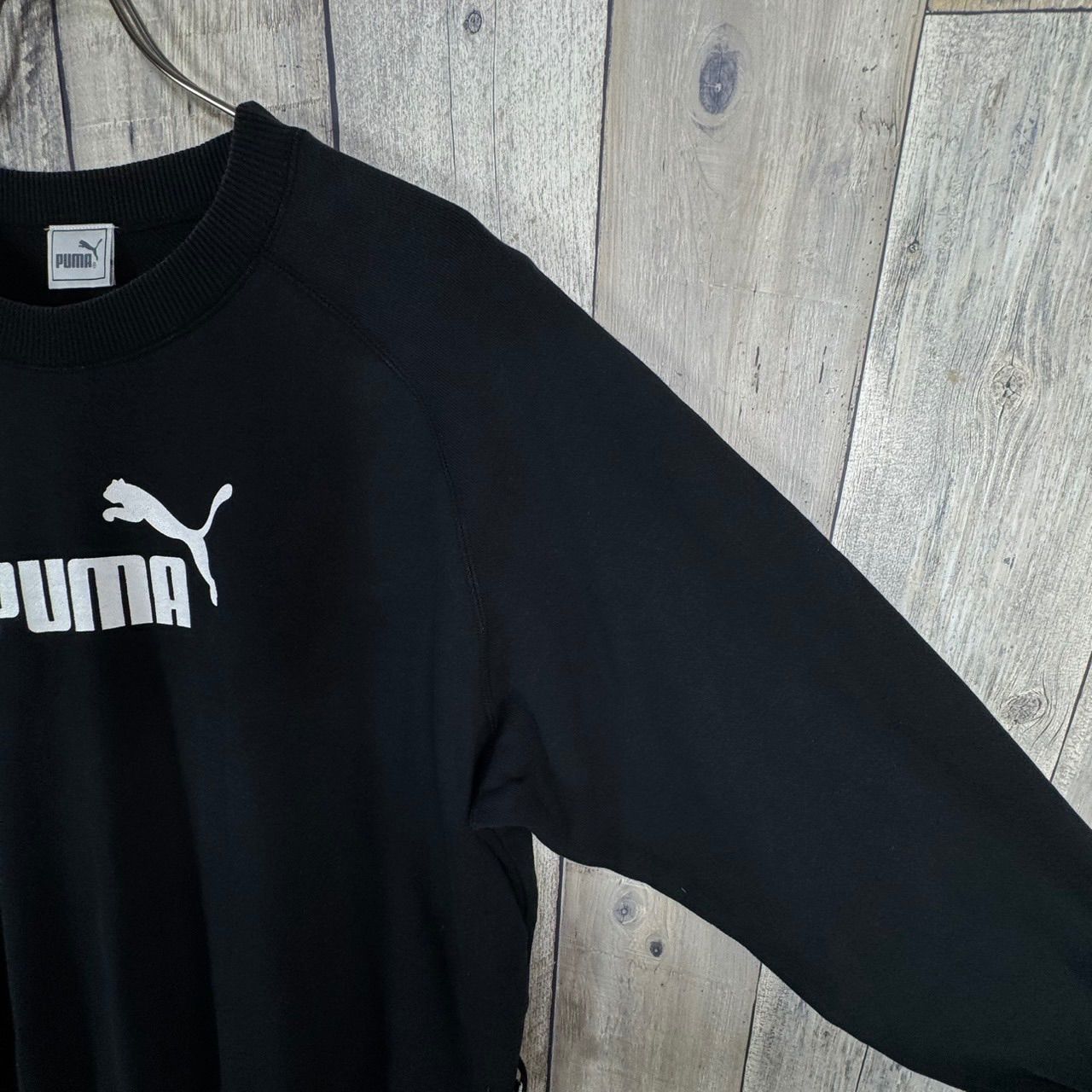 OLD PUMA 90s プーマ ヒットユニオン製 センターロゴ プリント 