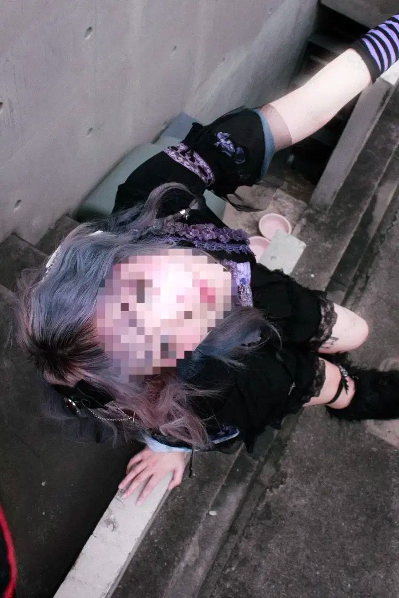  Ozzon オーズ単 Oneste PURPLE パープル レース 半袖 ブラウス 長袖 シャツ ブラウス