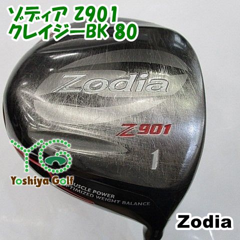 ドライバー ゾディア KMゴルフ Z 901 クレイジーBK 80 6 4 R 0 003400