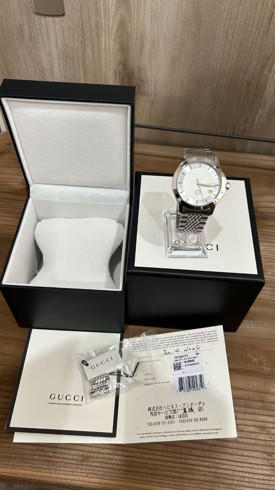 グッチ 腕時計 手表 メンズ 腕時計収納ケース 付き