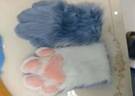 ファースーツ 着ぐるみセット NO 280 犬 青 ブルー ケモノ 全頭ヘッド ぬいぐるみ コスプレ コスチューム