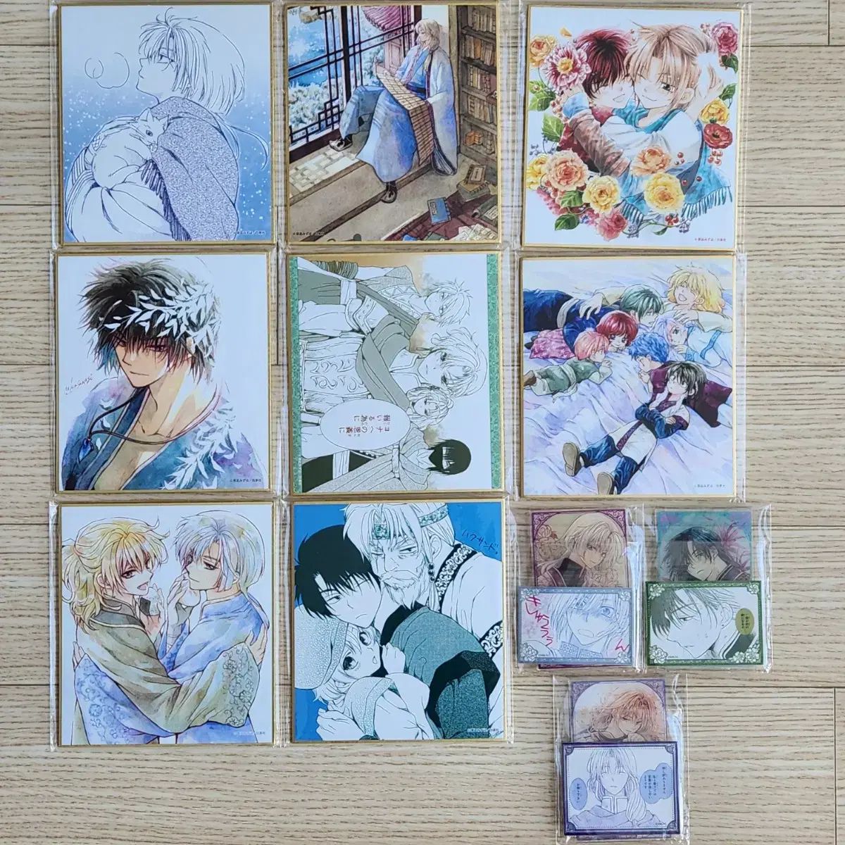 暁のヨナ 万福ガチャ ビジュアル色紙 アクリル