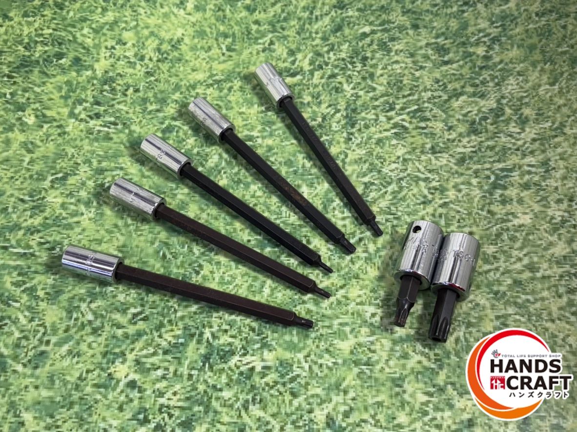 MacTools ヘックスビット 7点セット MT205 MT105 MT85 MT255 MT155 T30 T50H