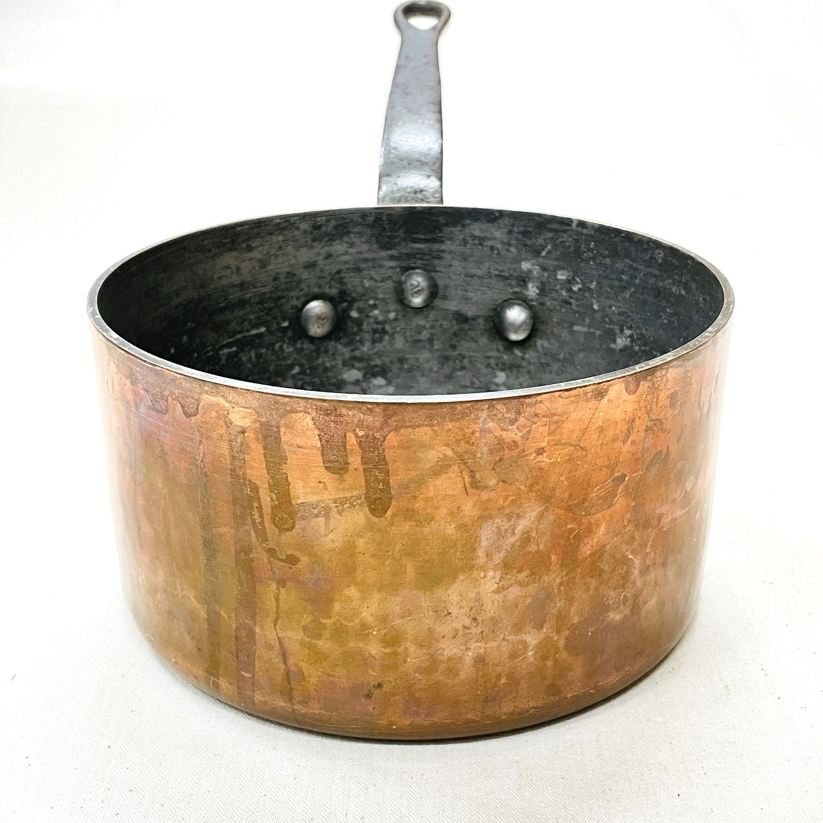 WILLAMS SONOMA ウィリアムズ ソノマ 銅 片手鍋 フランス製 IH非対応 調理器具