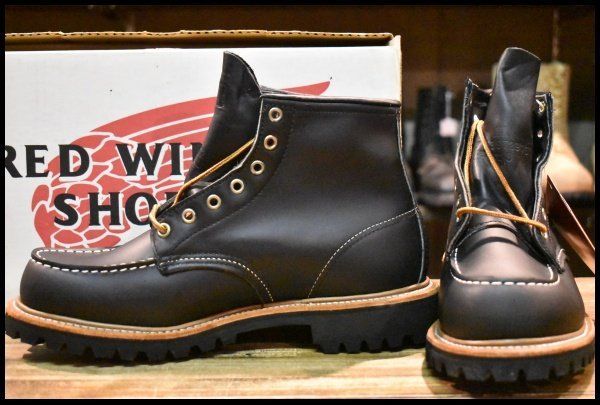 8 E DEAD 羽タグ 99年 レッドウィング 8176 ビブラム アイリッシュセッター ブラッククローム 編み上げ ブーツ redwing FJ 088